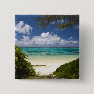 Mauritius, Eastern Mauritius, Belle Mare, East 15 Cm Square Badge