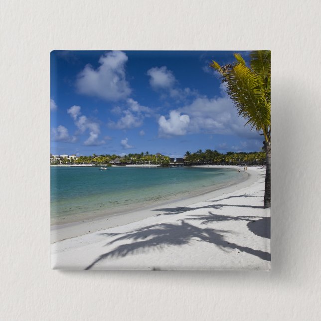 Mauritius, Eastern Mauritius, Trou d' Eau Douce, 15 Cm Square Badge (Front)