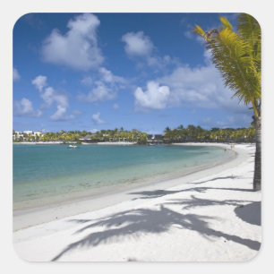 Mauritius, Eastern Mauritius, Trou d' Eau Douce, Square Sticker