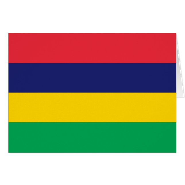 Mauritius Flag (Front Horizontal)