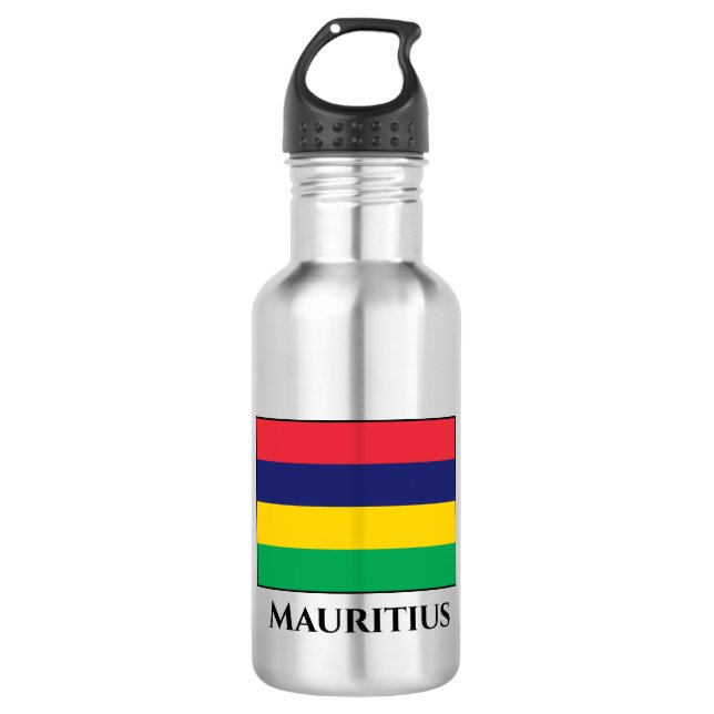 Mauritius Flag 532 Ml Water Bottle (Front)