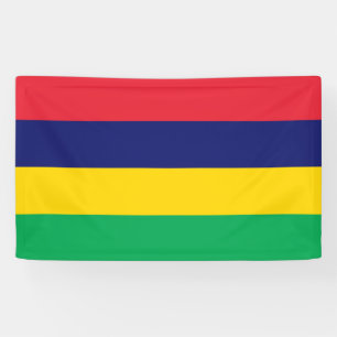 Mauritius flag banner