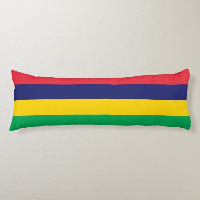 Mauritius Flag Body Cushion (Front)