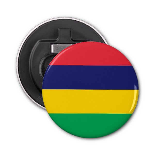Mauritius Flag Bottle Opener (Front)