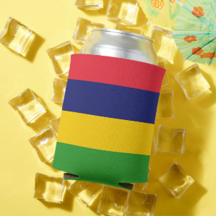 Mauritius flag can cooler