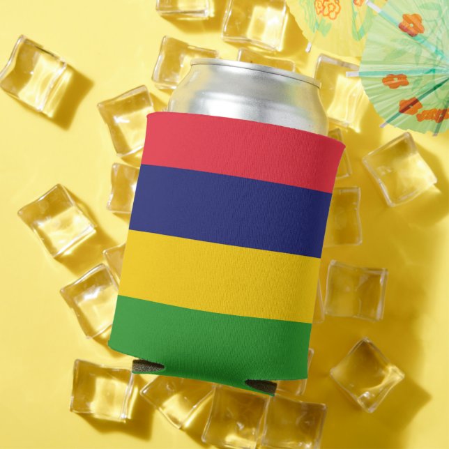 Mauritius flag can cooler (In Situ Summer)