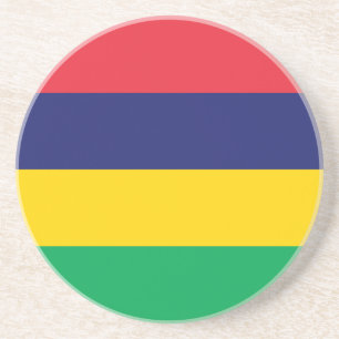 Mauritius Flag Coaster