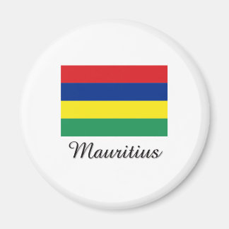 Mauritius Flag Design Magnet