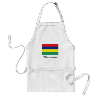 Mauritius Flag Design Standard Apron