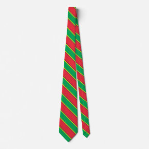 Mauritius Flag Elegant Patriotic Neck Tie