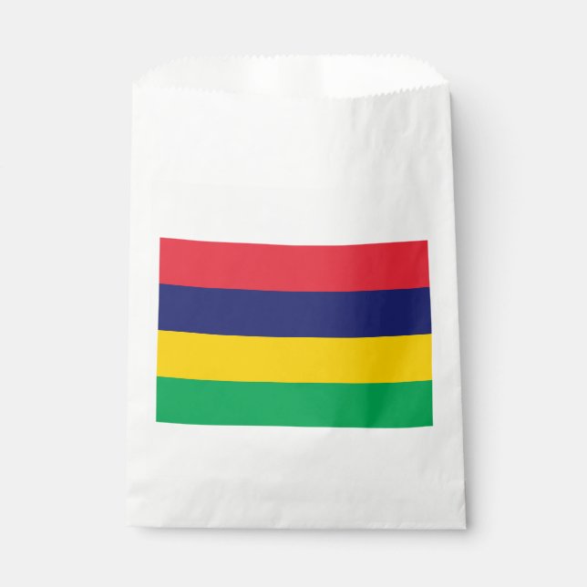Mauritius Flag Favour Bags (Front)