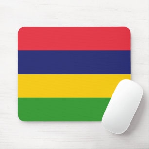 Mauritius flag mouse mat