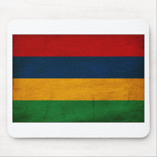 Mauritius Flag Mouse Mat