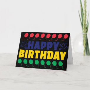 Mauritius Flag Patriotic Birthday Card