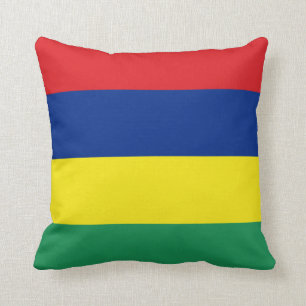 Mauritius Flag pillow
