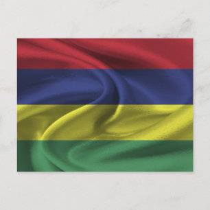 Mauritius Flag Postcard