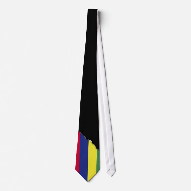 Mauritius Flag Tie (Front)