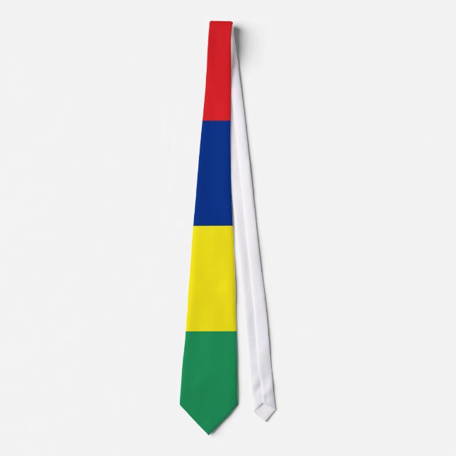 Mauritius Flag Tie (Front)