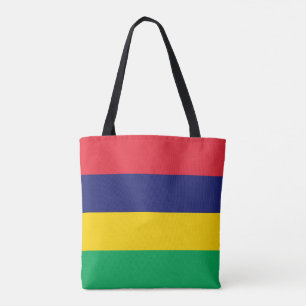 Mauritius Flag Tote Bag
