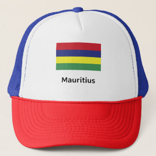 Mauritius Flag Trucker Hat