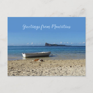 Mauritius Greetings from Cap Malheureux Postcard