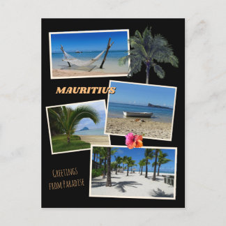 Mauritius - Greetings from Paradise Postcard
