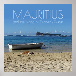 Mauritius & Gunner's Quoin  Poster