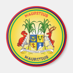 Mauritius Heritage Emblem Magnet