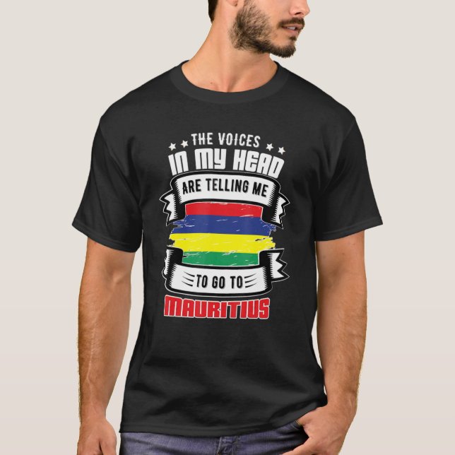 Mauritius In My Head T-Shirt (Front)