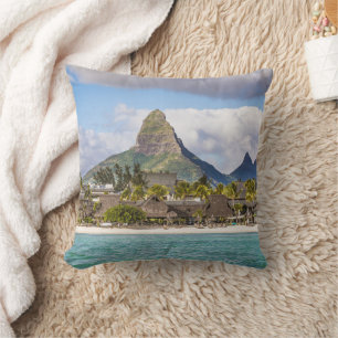 Mauritius Indian Ocean Flic En flac Beach Souvenir Cushion