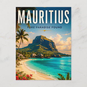 🌴 Mauritius Island Paradise Coastal 🌊 Postcard