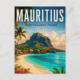 🌴 Mauritius Island Paradise Coastal 🌊 Postcard
