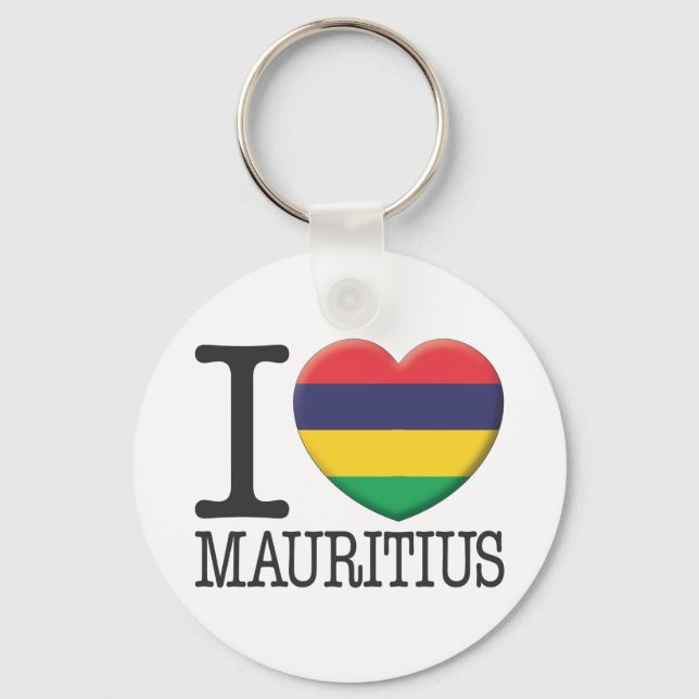 Mauritius Key Ring (Front)