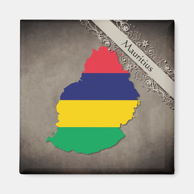 Mauritius Magnet (Front)