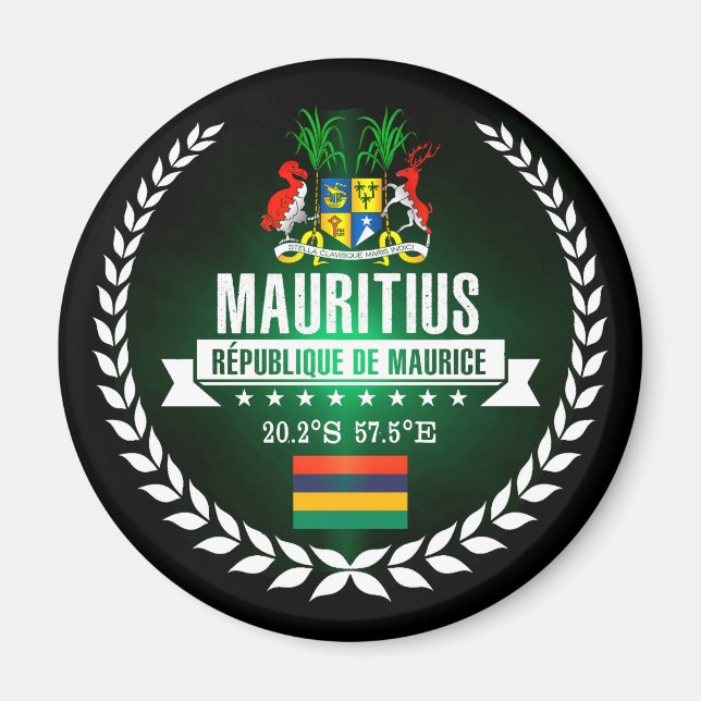 Mauritius Magnet (Front)