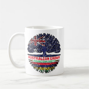 Mauritius Mauritian Australian Australia Tree Flag Coffee Mug
