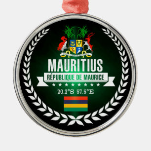 Mauritius Metal Tree Decoration