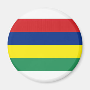 Mauritius National  Flag Magnet