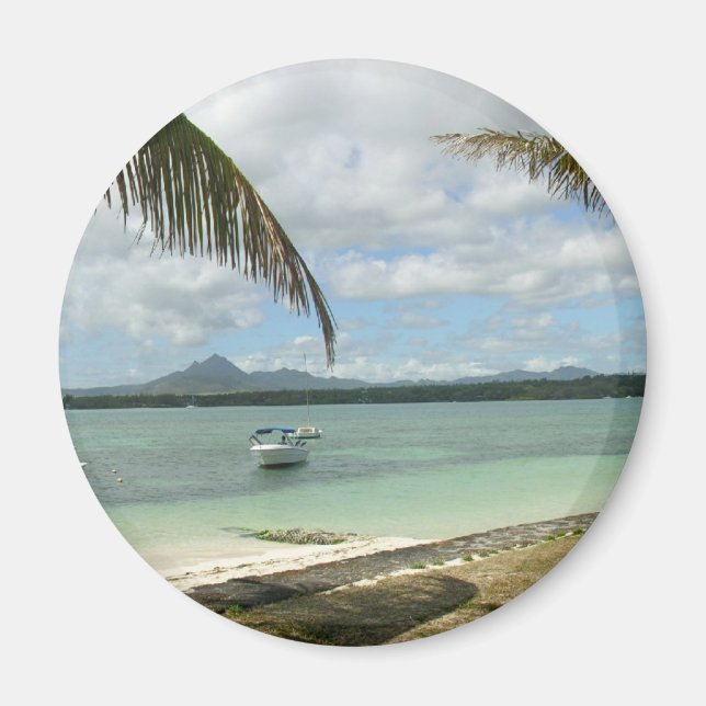 Mauritius Paradise Magnet (Front)