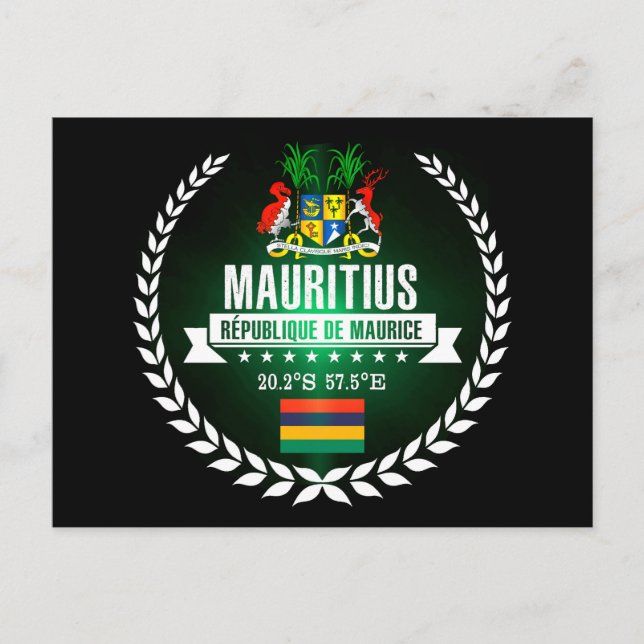 Mauritius Postcard (Front)