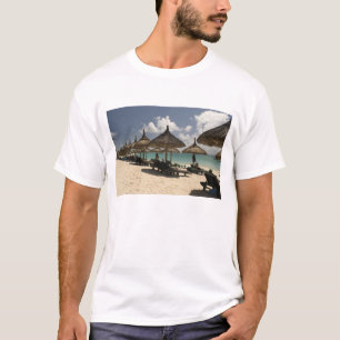 Mauritius, Poste de Flacq. Beach scene at the T-Shirt