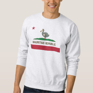 Mauritius Republic California Flag Dodo Sweatshirt