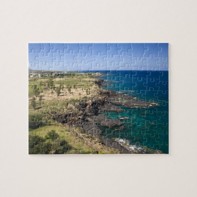 Mauritius, Western Mauritius, Belle Vue, Ocean Jigsaw Puzzle (Horizontal)
