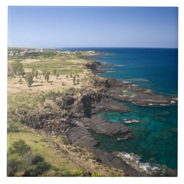 Mauritius, Western Mauritius, Belle Vue, Ocean Tile (Front)
