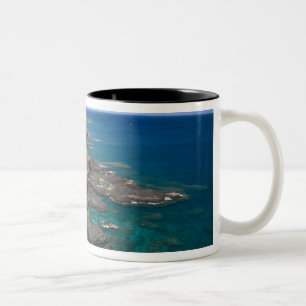 Mauritius, Western Mauritius, Belle Vue, Ocean Two-Tone Coffee Mug