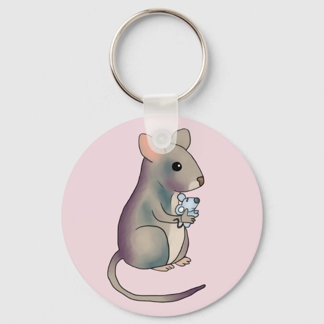 Maus mit Maus Key Ring (Front)
