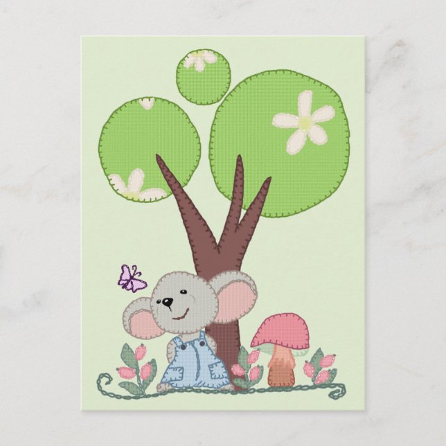 Maus unterm Baum Postcard (Front)