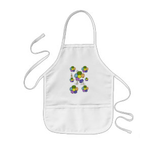 Mäuse nähen Blüten Kids Apron
