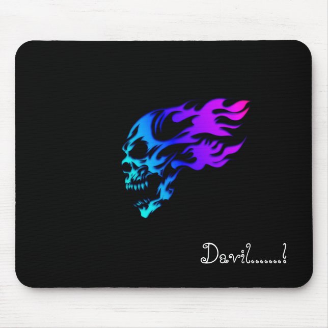 Mause Pad Davil Mouse Mat (Front)