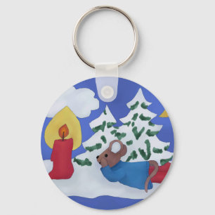 Mäuseweihnachten Key Ring